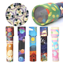 Load image into Gallery viewer, Montessori Educational Toys for Children Early Learning Materials  Kids Intelligence Rotating Kaleidoscope Game Colorful Lens