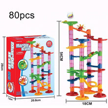 Load image into Gallery viewer, 105 Pcs/Set Marble Tracks Preschool Educational Toys Baby Circuit Marble Race Run Maze Children Building Pipe Blocks Kids Gifts